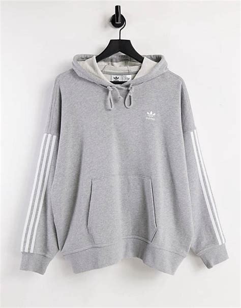 adidas pullover damen grau drei streifen